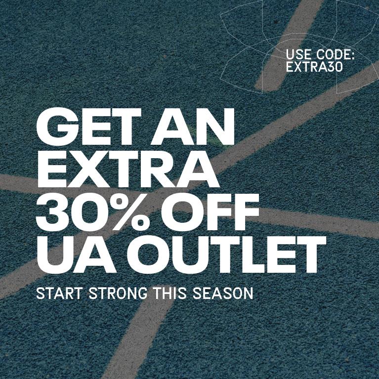 GET AN EXTRA 30% OFF UA OUTLET