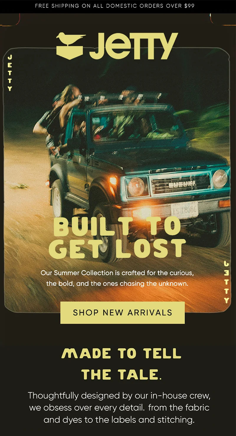 Built to get lost