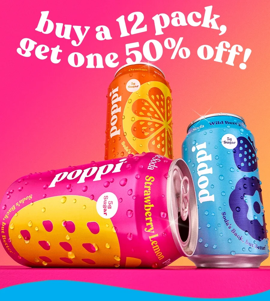 buy a 12 pack, get one 50% off!