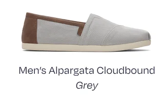 Alpargata Grey SyntheticTrim - Image