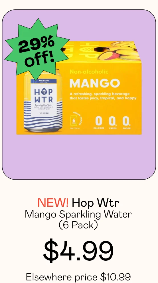 Mango Sparkling Water (6 Pack)