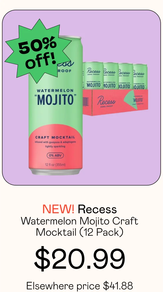 Watermelon Mojito Craft Mocktail (12 Pack)