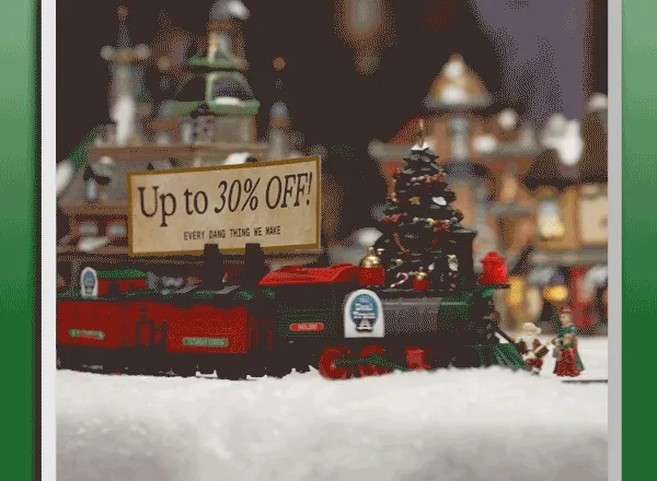 Up to 30% off Everything