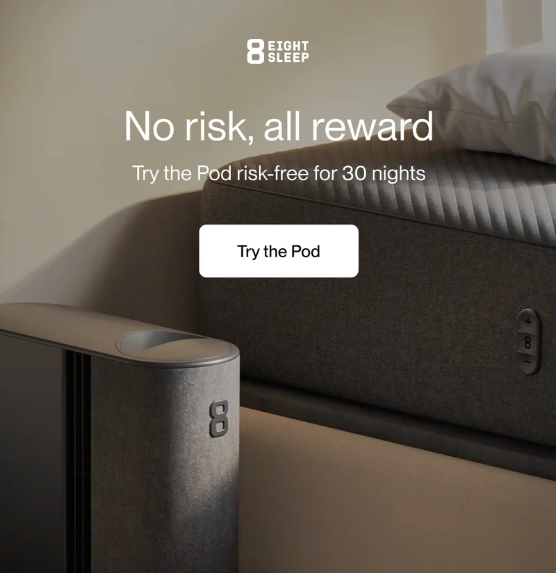 No risk, all reward | Try the Pod risk-free for 30 nights