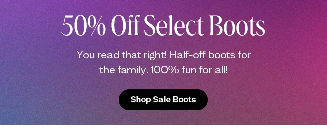 Shop Sale Boots