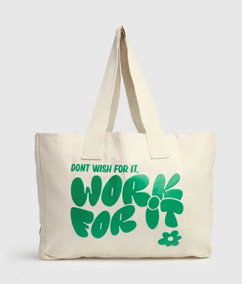 WORK FOR IT TOTE.