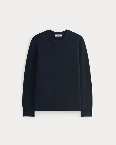 Image | Midweight Cashmere Crew | Navy