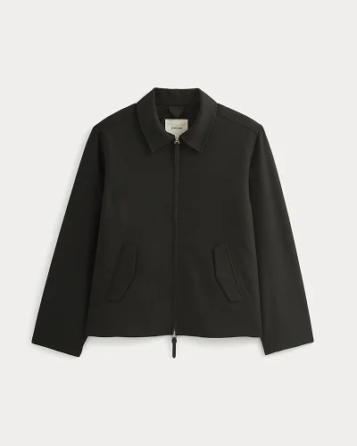 Image | Tailored Zip Jacket | Black