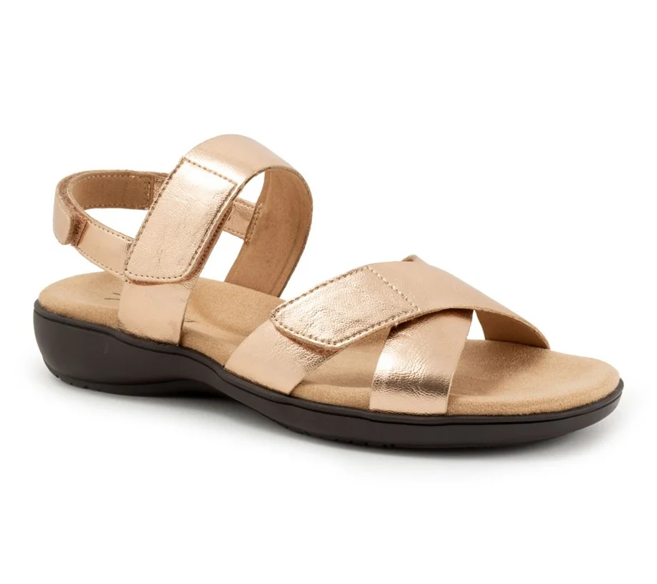 Trotters River Metallic Sandal