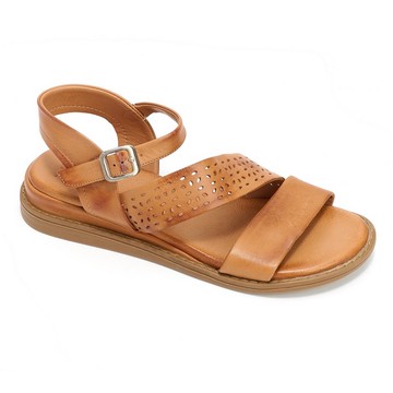 Miz Mooz Leather Adjustable Wedge Sandals - Hazel