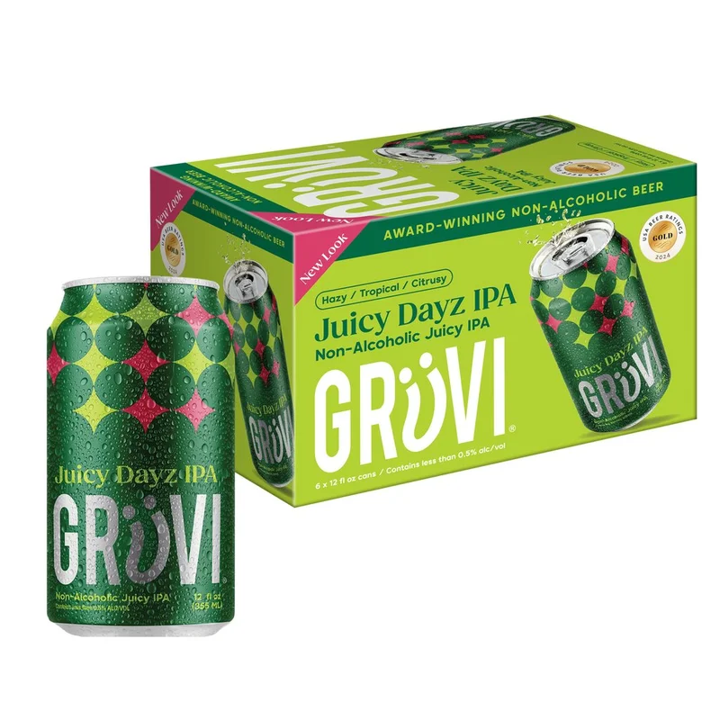 Image of Non-Alcoholic Juicy Dayz IPA (Pack)