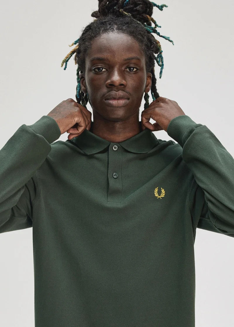 Long Sleeve Fred Perry Shirt