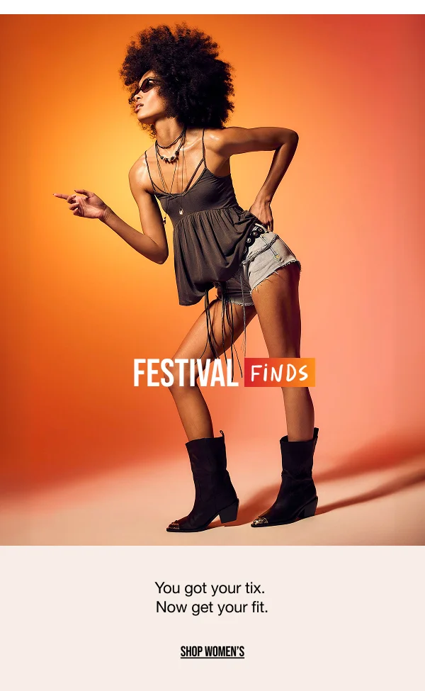 Festival Finds Shop Women's