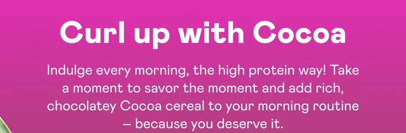 Curl up with Cocoa