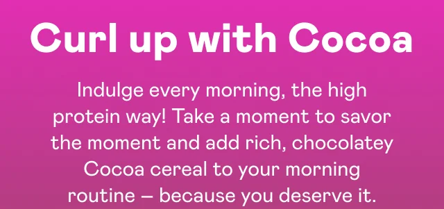 Curl up with Cocoa