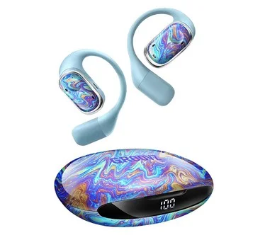 Groovz Plus Open Ear True Wireless Headphones with Charging Case