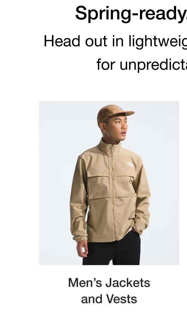 Men's Jackets & Vests