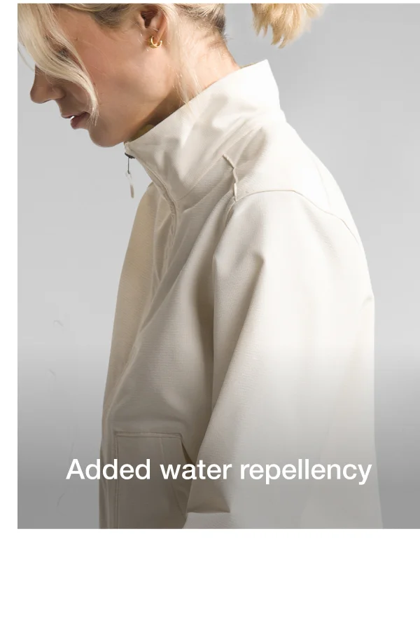 Added water repellency