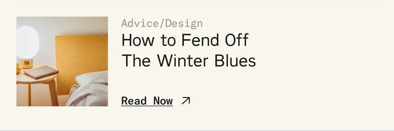 How To: Fend Off The Winter Blues