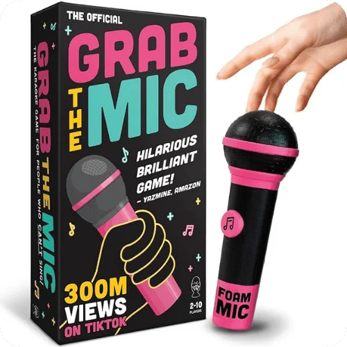 Grab the Mic Karaoke Board Game Grab the Mic Karaoke Board Game