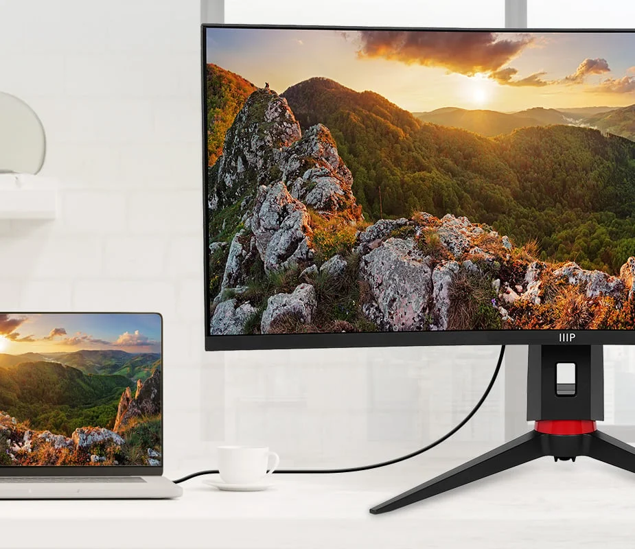 NEW CrystalPro 34" Curved Ultrawide Monitor 3440 x 1440P, 165Hz, 2ms (OD), VA Panel, USB TYPE‑C® PD 65W Free Shipping SHOP NOW >>