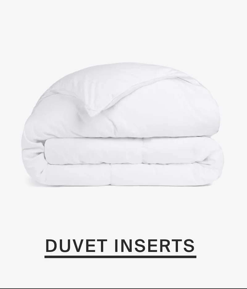 Duvet inserts