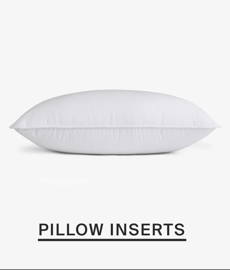 Pillow inserts