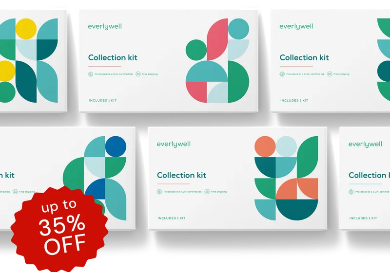 35% OFF at-home lab tests