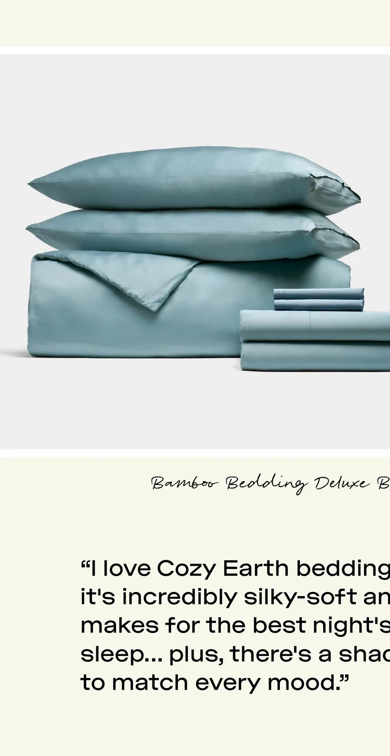 Bamboo Bedding Deluxe Bundle - Shop Now