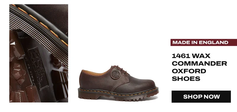 1461 Made In England Commander Oxford Shoes