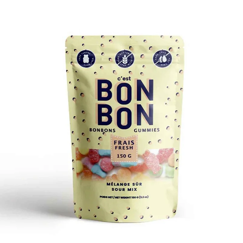 Gummy Candies, Sour Mix, 5.3 Oz