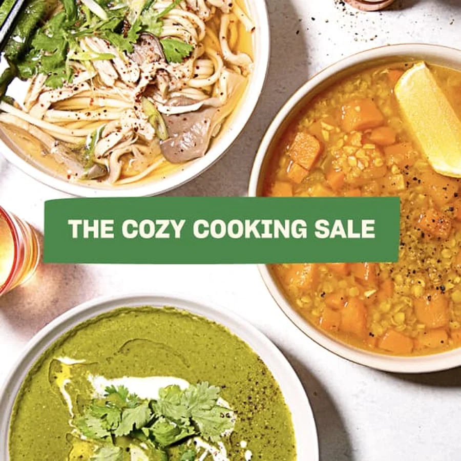 The Cozy Cooking sale!