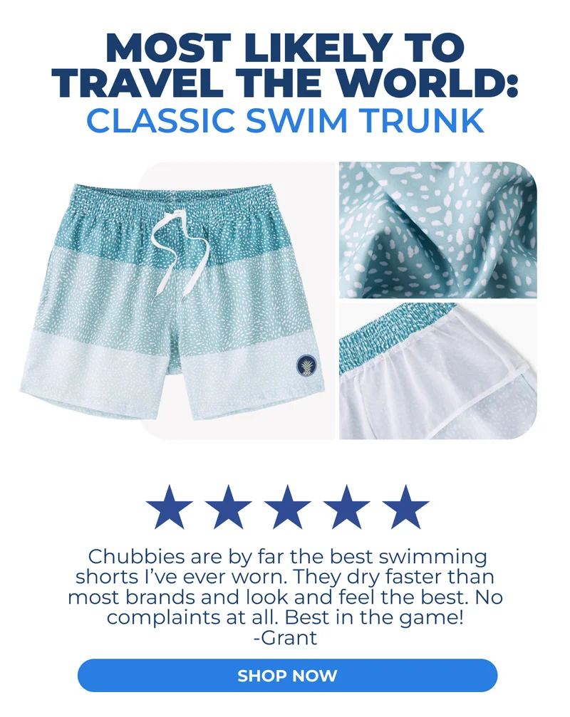 CLASSIC SWIM TRUNK: Shop Now