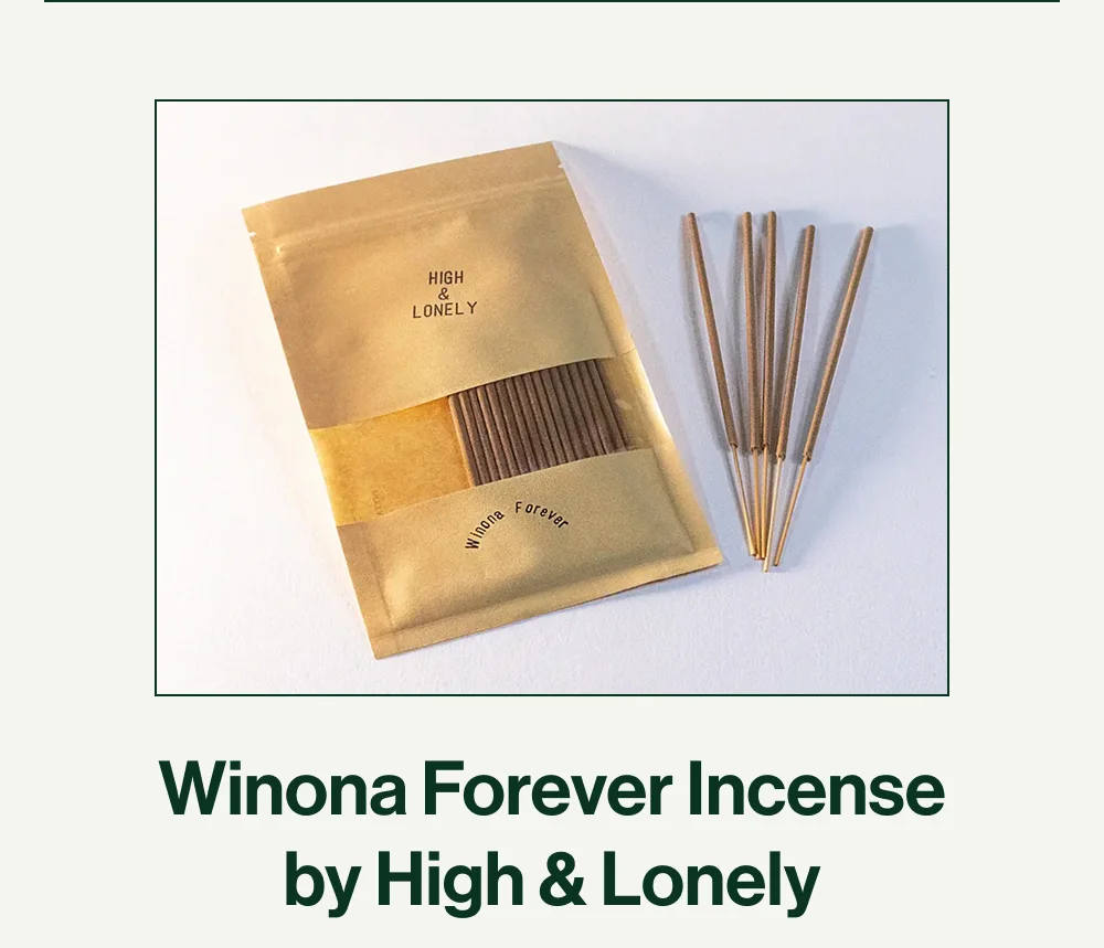 Winona Forever Incense by High & Lonely
