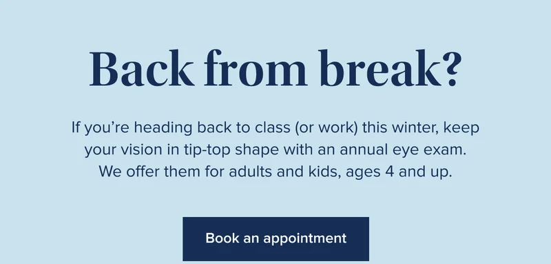 Book an eye exam