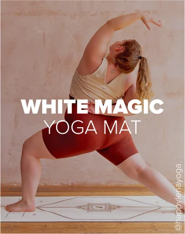 White Magic Yoga Mat
