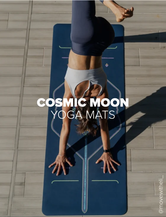 Cosmic Moon Yoga Mat