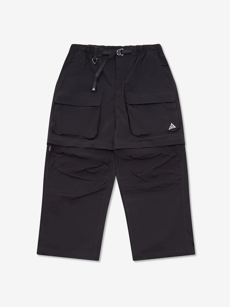 Image of Nike ACG Smith Summit Zip Cargo Pant - Black/Anthracite-Black