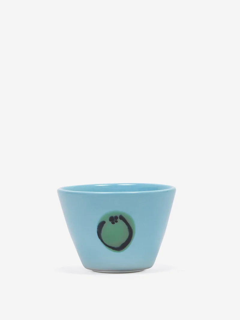 Image of Frizbee Ceramics Super Cup - Blue Alien
