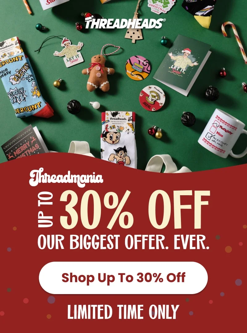 Threadmania up to 30% off