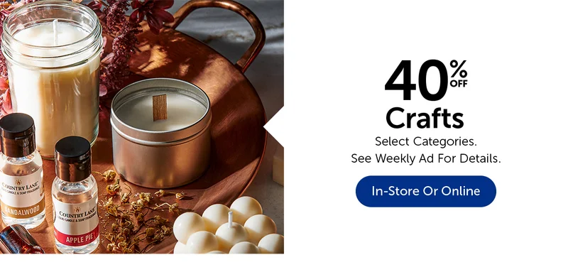 40% Off Crafts