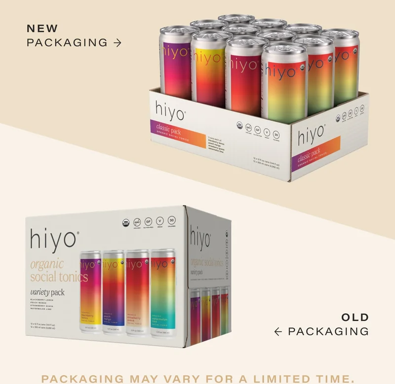 new packaging and old packaging. packaging may vary for a limited time.