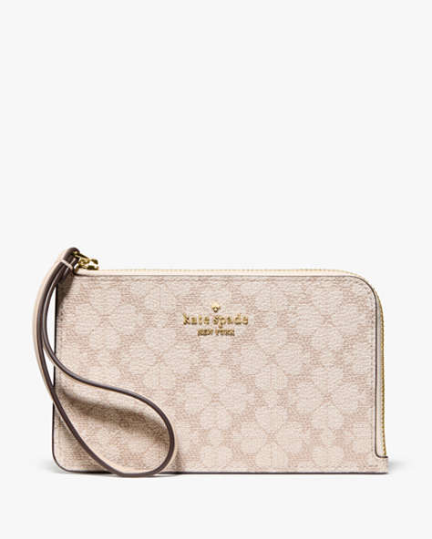 Lucy Spade Flower Small Card Holder Wristlet