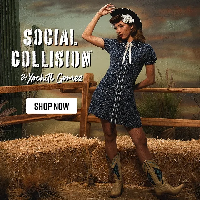 Social Collision by Xochitl Gomez Shop Now