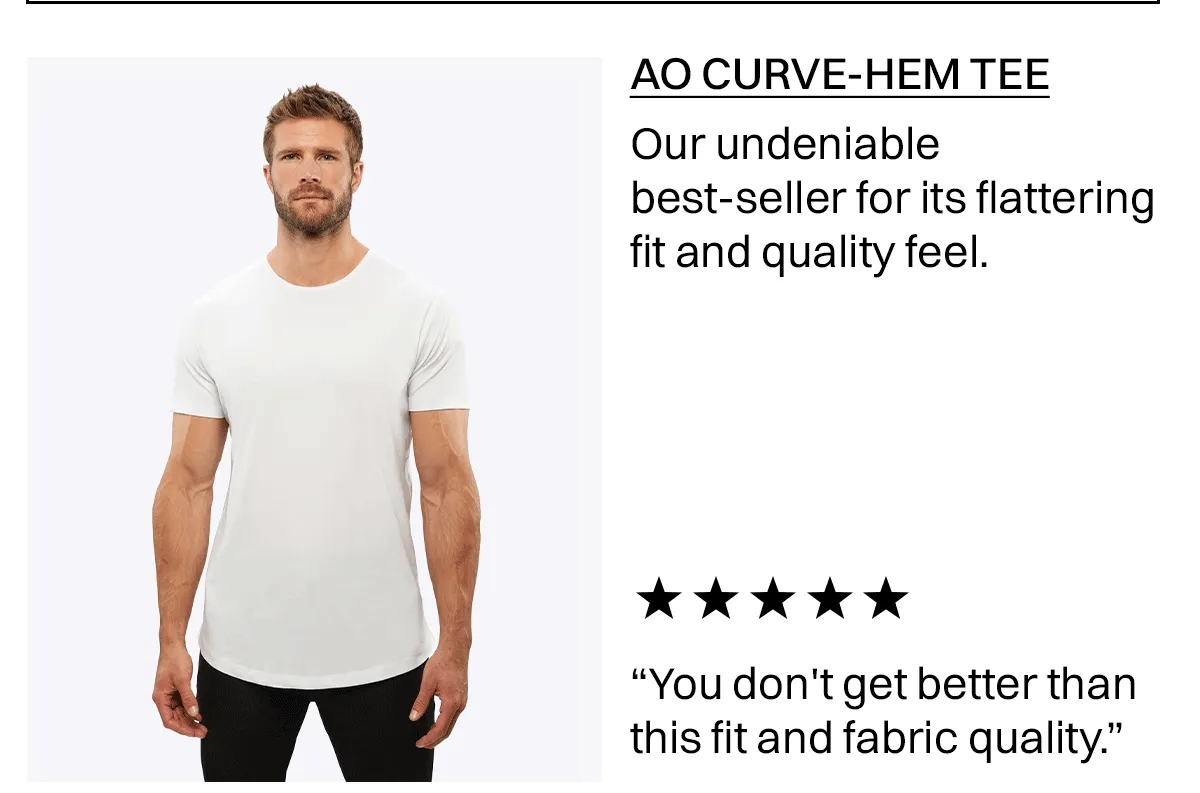 AO Curve-Hem Tee