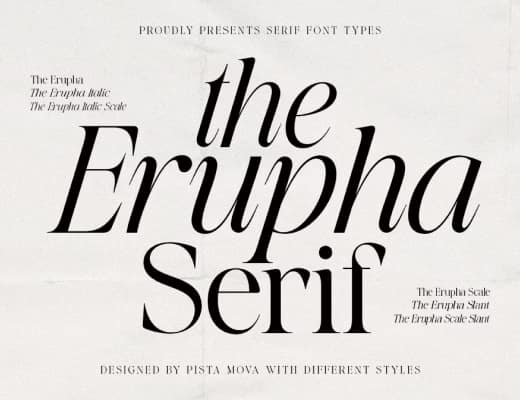 The Erupha Serif