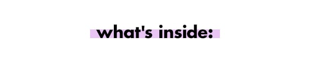 what's inside what's inside