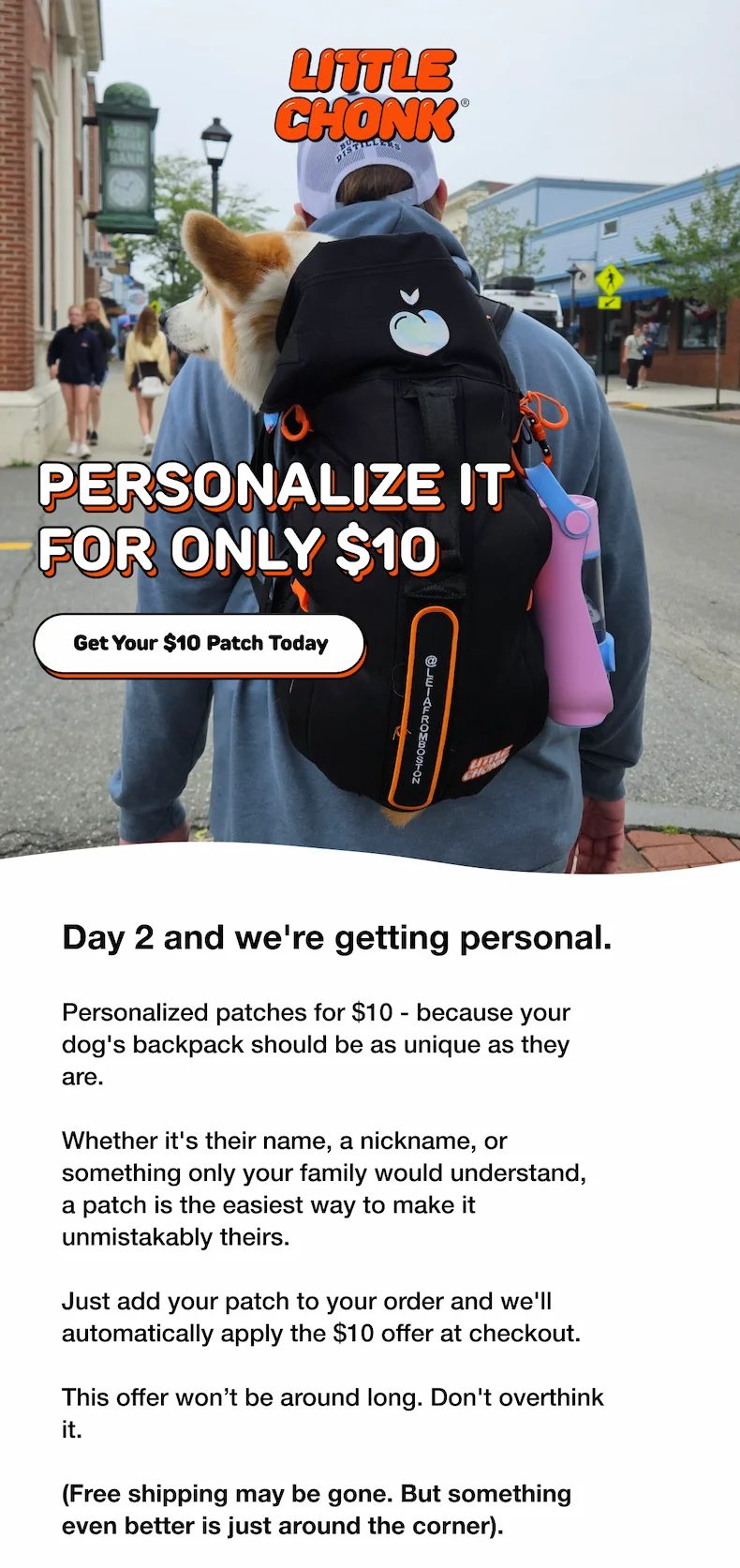 Personalize it For only $10