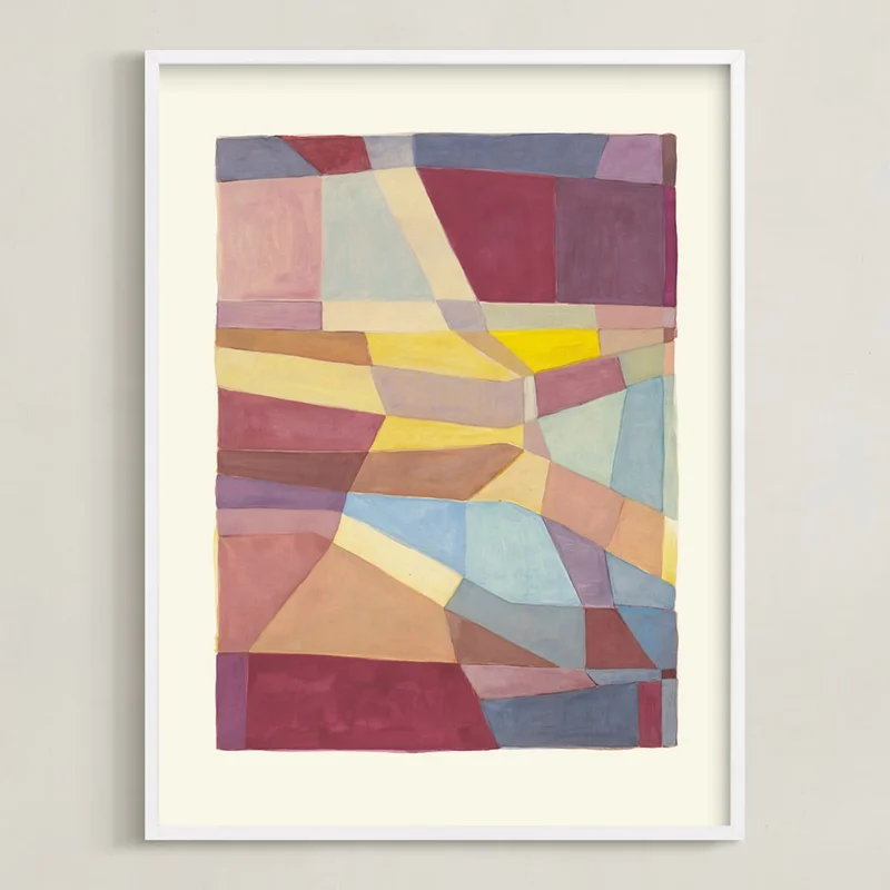 Globe Plot Limited Edition Fine Art Print by Catilustre | Minted