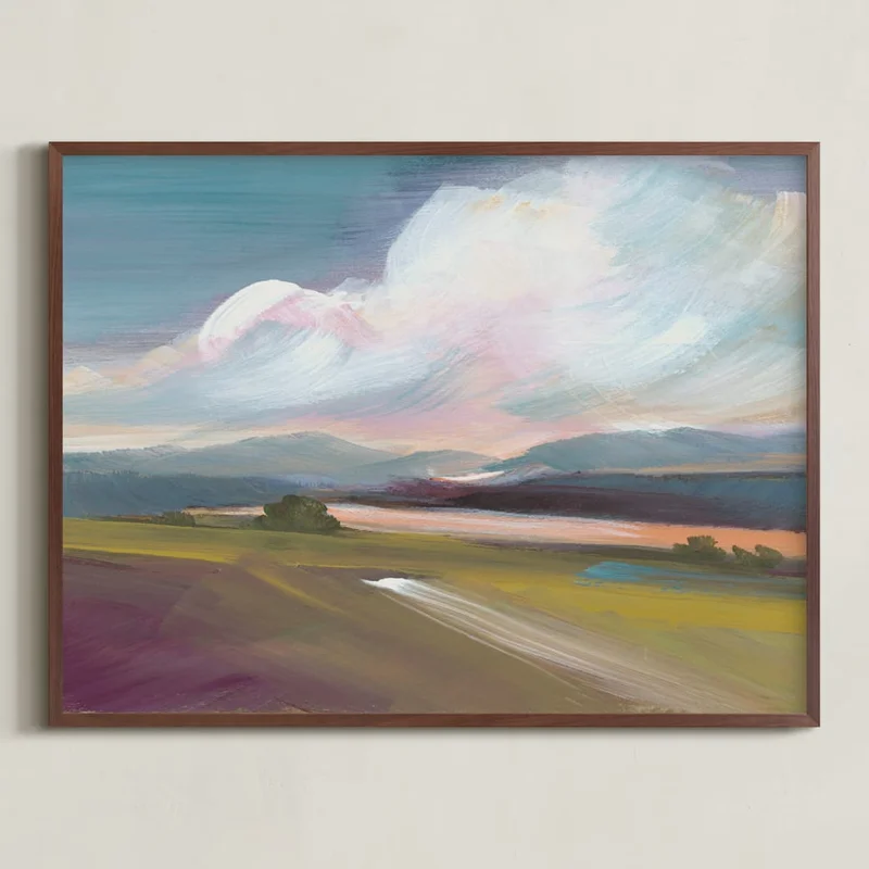 Fields Of Canyons Limited Edition Fine Art Print by AlisonJerry | Minted